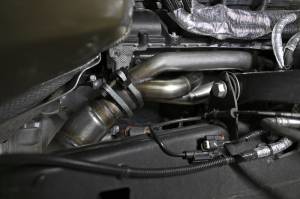 aFe Power Performance Parts & Installation | 1350 Offroad - aFe Twisted Steel 304 Stainless Steel Short Tube Header Dodge RAM 1500 (DT) 19-24 V8-5.7L HEMI - 48-32023 - Image 1