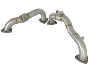 aFe Power Performance Parts & Installation | 1350 Offroad - aFe Twisted Steel Header Up-Pipe Ford Diesel Trucks 08-10 V8-6.4L (td) - 48-33016 - Image 2