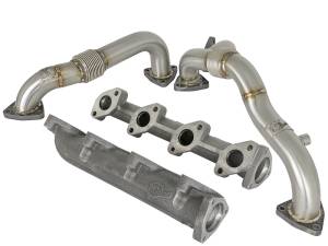 aFe Power Performance Parts & Installation | 1350 Offroad - aFe Twisted Steel 304 Stainless Steel Performance Package Ford Diesel Trucks 08-10 V8-6.4L (td) - 48-33016-PK - Image 2