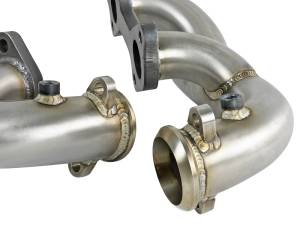 aFe Power Performance Parts & Installation | 1350 Offroad - aFe Twisted Steel 1-3/4-in to 2-in 304 Stainless Headers Ford Diesel Trucks 03-07 V8-6.0L (td) - 48-33022 - Image 6