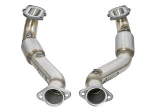 aFe Power Performance Parts & Installation | 1350 Offroad - aFe Twisted Steel 3-in 304 Stainless Steel Mid Pipe with Cat - 48-34130-1YC - Image 3