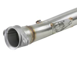 aFe Power Performance Parts & Installation | 1350 Offroad - aFe Twisted Steel 3-in 304 Stainless Steel Mid Pipe with Cat - 48-34130-1YC - Image 4