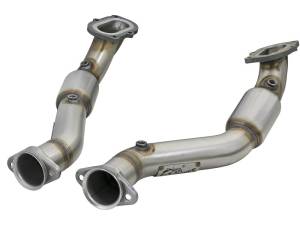 aFe Power Performance Parts & Installation | 1350 Offroad - aFe Twisted Steel 3-in 304 Stainless Steel Mid Pipe with Cat - 48-34130-1YC - Image 2
