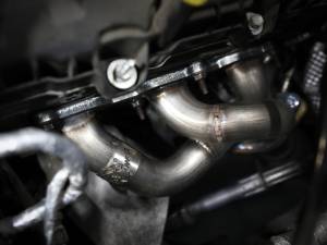 aFe Power Performance Parts & Installation | 1350 Offroad - aFe Twisted Steel 409 Stainless Steel Short Tube Header Ford Mustang 11-17 V6-3.7L - 48-43031 - Image 1
