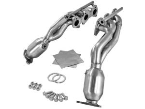 aFe Power Performance Parts & Installation | 1350 Offroad - aFe Twisted Steel Header 409 Stainless Steel with Cat Toyota Tacoma 12-15 V6-4.0L - 48-46003-1HC - Image 2
