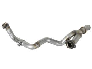 aFe Power Performance Parts & Installation | 1350 Offroad - aFe Twisted Steel 2-1/4-in to 2-1/2-in 409 Stainless Steel Street Series Y-Pipe - 48-48026 - Image 5