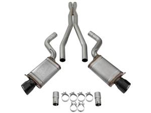 aFe Power Performance Parts & Installation | 1350 Offroad - aFe MACH Force-Xp 3-in 304 Stainless Steel Cat-Back Exhaust System with Black Tip Cadillac CTS-V 09-15 V8-6.2L (sc) - 49-34063-B - Image 3