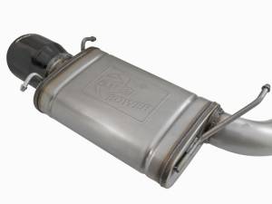 aFe Power Performance Parts & Installation | 1350 Offroad - aFe MACH Force-Xp 3-in 304 Stainless Steel Cat-Back Exhaust System with Black Tip Cadillac CTS-V 09-15 V8-6.2L (sc) - 49-34063-B - Image 6