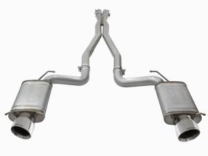 aFe Power Performance Parts & Installation | 1350 Offroad - aFe MACH Force-Xp 3-in 304 Stainless Steel Cat-Back Exhaust System with Polished Tip Cadillac CTS-V 09-15 V8-6.2L (sc) - 49-34063-P - Image 7