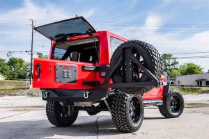 Rough Country Lift Kits & Suspension | 1350 Offroad - Rough Country Spare Tire Mount Delete, with Tailgate Vent Cover & Grommets - 10514 - Image 2