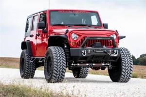Rough Country Lift Kits & Suspension | 1350 Offroad - Rough Country Grille, Angry Eyes Replacement Grille - 10524 - Image 4