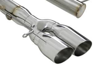 aFe Power Performance Parts & Installation | 1350 Offroad - aFe MACH Force-Xp 3-in 304 Stainless Steel Axle-Back Exhaust System with Polished Tip - 49-36302-P - Image 5