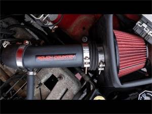 Rough Country Lift Kits & Suspension | 1350 Offroad - Rough Country Cold Air Intake, with Pre-Filter Bag, Heat Shield, Intake Tube - 10551PF - Image 2