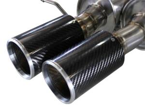 aFe Power Performance Parts & Installation | 1350 Offroad - aFe MACH Force-Xp 3-in 304 Stainless Steel Cat-Back Exhaust System with Carbon Tip - 49-36317-C - Image 4