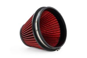 Rough Country Lift Kits & Suspension | 1350 Offroad - Rough Country Cold Air Intake, Red, Cotton Gauze, 10-3/8-in Height, 6-in Flange Inner Dia - 10552F - Image 2