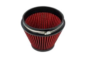 Rough Country Lift Kits & Suspension | 1350 Offroad - Rough Country Cold Air Intake, Red, Cotton Gauze, 10-3/8-in Height, 6-in Flange Inner Dia - 10552F - Image 4