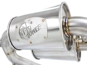 aFe Power Performance Parts & Installation | 1350 Offroad - aFe MACH Force-Xp 2-1/2-in 304 Stainless Steel Axle-Back Exhaust with Black Tip - 49-36325-B - Image 3