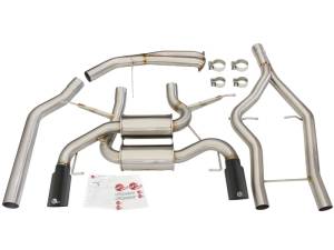 aFe Power Performance Parts & Installation | 1350 Offroad - aFe MACH Force-Xp 3-in to 2-1/2-in Stainless Steel Cat-Back Exhaust with Black Tip - 49-36328-B - Image 4