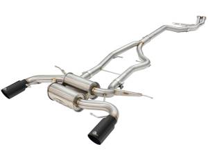 aFe Power Performance Parts & Installation | 1350 Offroad - aFe MACH Force-Xp 3-in to 2-1/2-in Stainless Steel Cat-Back Exhaust with Black Tip - 49-36328-B - Image 2