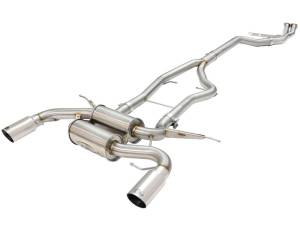 aFe Power Performance Parts & Installation | 1350 Offroad - aFe MACH Force-Xp 3 to 2-1/2-in Stainless Steel Cat-Back Exhaust Sys with Polished Tip - 49-36328-P - Image 2