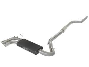aFe Power Performance Parts & Installation | 1350 Offroad - aFe MACH Force-Xp 3-in to 2-1/4-in Stainless Steel Cat-Back Exhaust with Polish Tip - 49-36329-P - Image 2