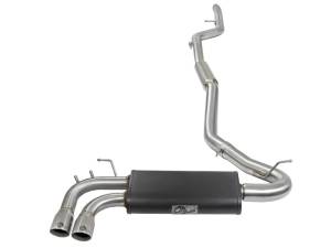 aFe Power Performance Parts & Installation | 1350 Offroad - aFe MACH Force-Xp 3-in to 2-1/4-in Stainless Steel Cat-Back Exhaust with Polish Tip - 49-36329-P - Image 3