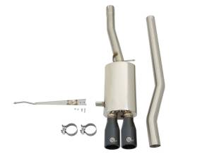 aFe Power Performance Parts & Installation | 1350 Offroad - aFe MACH Force-Xp Stainless Steel Cat-Back Exhaust System with Black Tip - 49-36331-B - Image 3