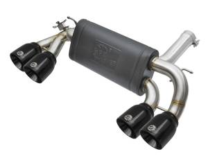 aFe Power Performance Parts & Installation | 1350 Offroad - aFe MACH Force-Xp 3 to 2-1/2-in Stainless Steel Axle-Back Exhaust System with Black Tip - 49-36333-B - Image 2