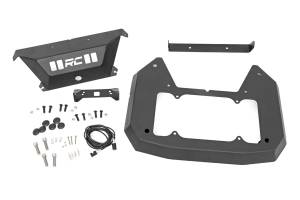 Rough Country Lift Kits & Suspension | 1350 Offroad - Rough Country Spare Tire Delete Kit, Rear Relocates License Plate, Laser Cut, Retains Backup Camera - 10560 - Image 1