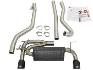 aFe Power Performance Parts & Installation | 1350 Offroad - aFe MACH Force-Xp Stainless Steel Cat-Back Exhaust System with Black Tips - 49-36334-B - Image 6