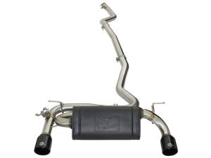 aFe Power Performance Parts & Installation | 1350 Offroad - aFe MACH Force-Xp Stainless Steel Cat-Back Exhaust System with Black Tips - 49-36334-B - Image 7