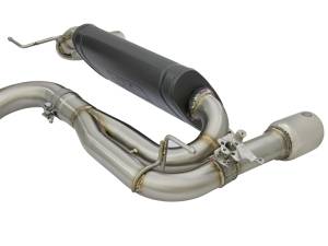 aFe Power Performance Parts & Installation | 1350 Offroad - aFe MACH Force-Xp Stainless Steel Cat-Back Exhaust System with Polished Tips - 49-36334-P - Image 3