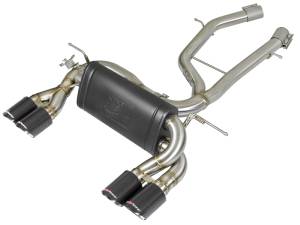 aFe Power Performance Parts & Installation | 1350 Offroad - aFe MACH Force-Xp 2-1/2-in Stainless Steel Axle Back Exhaust with Carbon Fiber Tips - 49-36338-1C - Image 2