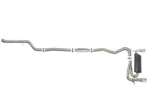 aFe Power Performance Parts & Installation | 1350 Offroad - aFe MACH Force-Xp 304 Stainless Steel Cat-Back Exhaust System with Polished Tips - 49-36340-P - Image 5