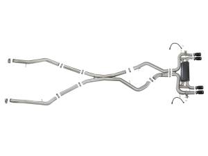 aFe Power Performance Parts & Installation | 1350 Offroad - aFe MACH Force-XP 3-1/2-in 304 Stainless Steel Cat-Back Exhaust System with Black Tip - 49-36341-B - Image 5
