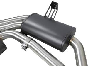 aFe Power Performance Parts & Installation | 1350 Offroad - aFe MACH Force-XP 2-1/2-in 304 Stainless Steel Cat-Back Exhaust System with Black Tips - 49-36344-B - Image 5