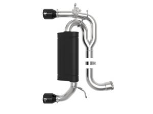 aFe Power Performance Parts & Installation | 1350 Offroad - aFe MACH Force-XP 3-in to 2-1/2-in 304 Stainless Steel Axle-Back Exhaust Black - 49-36348-B - Image 5