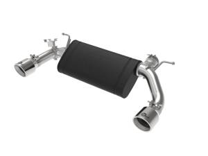 aFe Power Performance Parts & Installation | 1350 Offroad - aFe MACH Force-XP 3-in to 2-1/2-in 304 Stainless Steel Axle-Back Exhaust Polished - 49-36348-P - Image 4