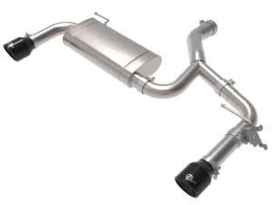aFe Power Performance Parts & Installation | 1350 Offroad - aFe MACH Force-Xp 3 to 2-1/2-in Stainless Steel Axle-Back Exhaust with Black Tip - 49-36349-B - Image 4