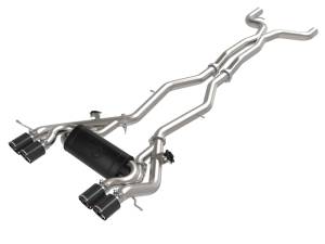 aFe Power Performance Parts & Installation | 1350 Offroad - aFe MACH Force-Xp 3-in to 2-1/2-in Stainless Steel Cat-Back Exhaust System Carbon - 49-36351-C - Image 4