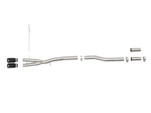 aFe Power Performance Parts & Installation | 1350 Offroad - aFe MACH Force-Xp 3-in to 2-1/2-in Stainless Steel Cat-Back Exhaust System Black - 49-36354-B - Image 7