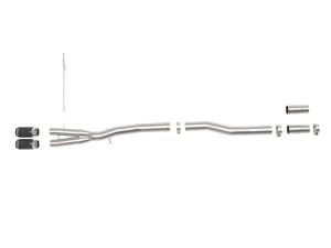 aFe Power Performance Parts & Installation | 1350 Offroad - aFe MACH Force-Xp 3-in to 2-1/2-in Stainless Steel Cat-Back Exhaust System Carbon - 49-36354-C - Image 7