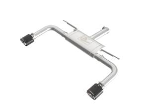 aFe Power Performance Parts & Installation | 1350 Offroad - aFe MACH Force-Xp 3-in to 2-1/2-in Stainless Steel Axle-Back Exhaust System Carbon - 49-36355-C - Image 5