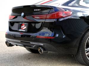 aFe Power Performance Parts & Installation | 1350 Offroad - aFe MACH Force-Xp 3-in to 2-1/2-in Stainless Steel Axle-Back Exhaust System Carbon - 49-36355-C - Image 4