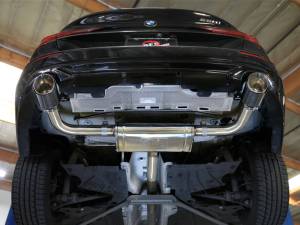 aFe Power Performance Parts & Installation | 1350 Offroad - aFe MACH Force-Xp 3-in to 2-1/2-in Stainless Steel Axle-Back Exhaust System Carbon - 49-36355-C - Image 2