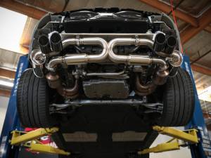 aFe Power Performance Parts & Installation | 1350 Offroad - aFe MACH Force-Xp 2-1/2-in 304 Stainless Steel Cat-Back Exhaust with Carbon Fiber Tips - 49-36406-1C - Image 1
