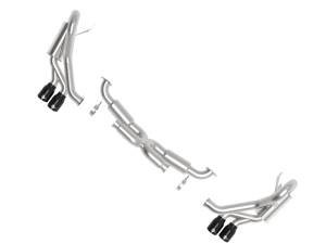 aFe Power Performance Parts & Installation | 1350 Offroad - aFe MACH Force-Xp 2-1/2-in 304 Stainless Steel Cat-Back Exhaust with Black Tips - 49-36406-1B - Image 4