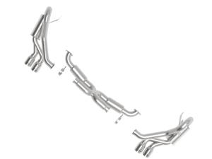 aFe Power Performance Parts & Installation | 1350 Offroad - aFe MACH Force-Xp 2-1/2-in 304 Stainless Steel Cat-Back Exhaust with Polished Tips - 49-36406-1P - Image 3