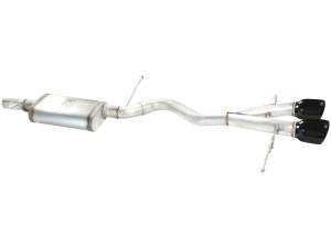aFe Power Performance Parts & Installation | 1350 Offroad - aFe MACH Force-Xp 2-1/2-in 304 Stainless Steel Cat-Back Exhaust with Black Tip - 49-36408-B - Image 3