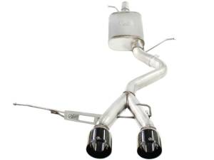 aFe Power Performance Parts & Installation | 1350 Offroad - aFe MACH Force-Xp 2-1/2-in 304 Stainless Steel Cat-Back Exhaust with Black Tip - 49-36408-B - Image 4